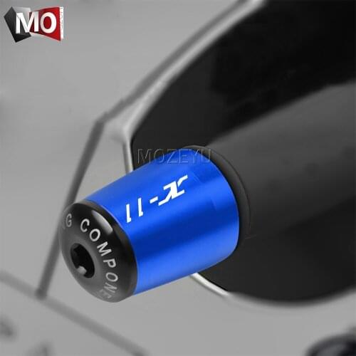 Motorcycle Accessories 7/8" 22MM Handlebar Hand Grips Handle Bar End Cap For Honda X-11 X11 1999-2002 2000 2001