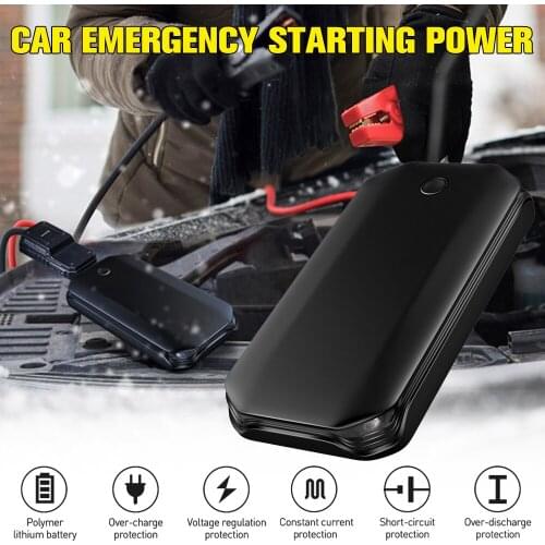 Car Emergency Jump Starter Battery Power Bank Portable 12V 800A Auto Starting Device Charger Emergency Battery Car Starter