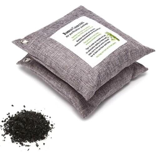 Car Deodorant Bamboo Charcoal Bag Bamboo Charcoal Air Purification Bag Car Activated Carbon Bag Moisture-absorbing Deodorant