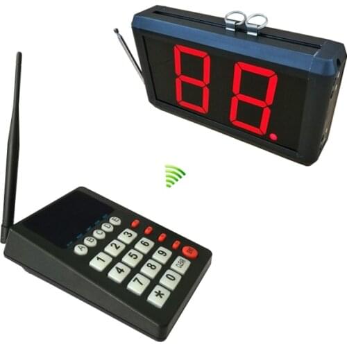 Digital Display Numerical Wireless Queue Management System K-999 K-302