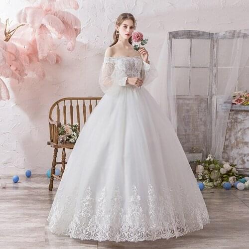 Long Sleeve Wedding Dresses EZKUNTZA China