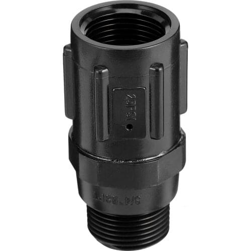 Drip Irrigation Regulating Valve 3/4 inch 25 PSI 30PSI 45PSI Replacement Water Pressure Regulator Black A50