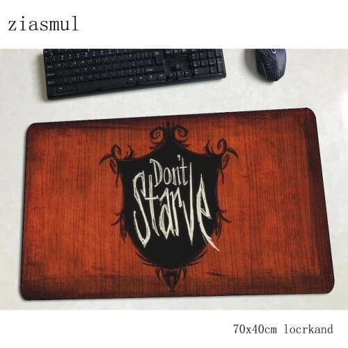 Dont starve mousepad 700x400x3mm gaming mouse pad big gamer mat large game computer desk padmouse keyboard HD print play mats