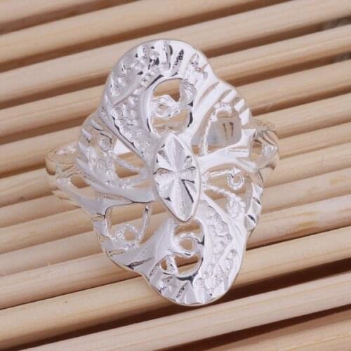 Wholesale Wedding Rings silver plated Fashion jewelry rings WR-073