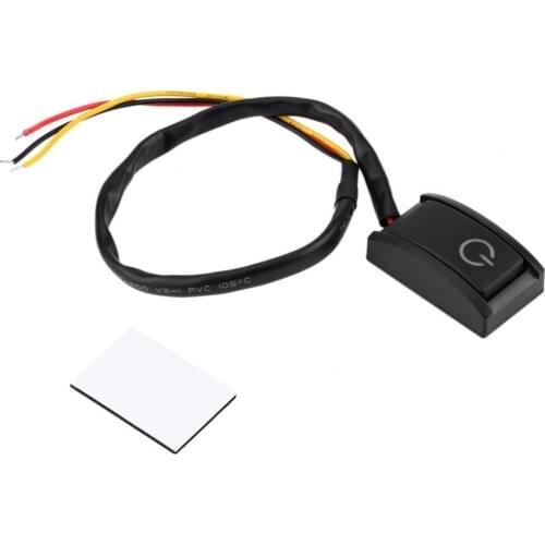 2017 New DC 12V 200A Car DIY Switch Paste Type Sticky Button Switch ON/OFF Car Styling