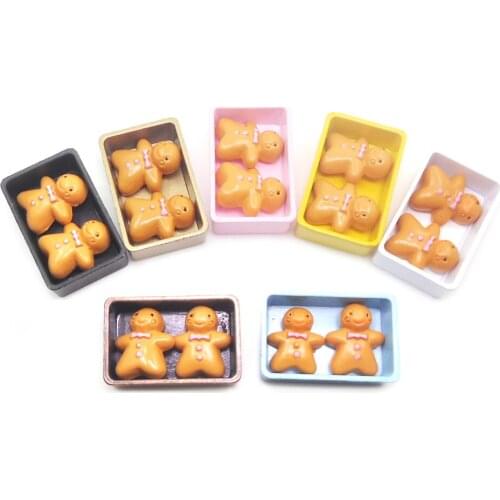 Lovely 1:12 Dollhouse Miniatures Accessories Biscuit Box with Cookies