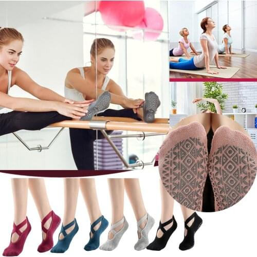 Silicone Non-slip Floor Socks Sneaker Socks Women Footies Silicone Square Slip Sport Socks Yog-a Dance Socks Fitness Sport Socks