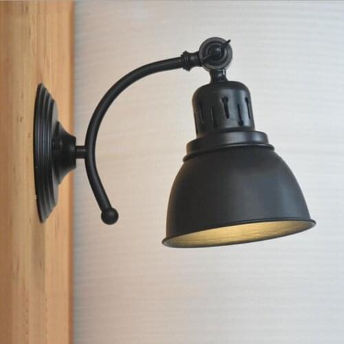 Post-modern Retro Wall Lamp Minimalist Nordic Hotel Industry Led Wall Lights Bedside Living Room Bedroom Small Wall Lamp Vintage