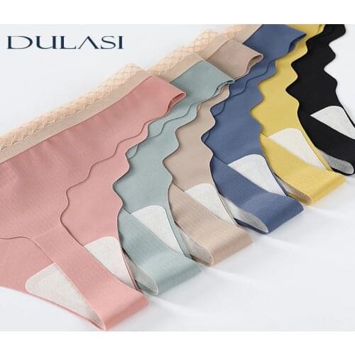 Sexy Thong Cotton Women Underwear Low-Rise Breathable Briefs Comfortable Panty for Ladies Girls Soft G-string New 2020 DULASI