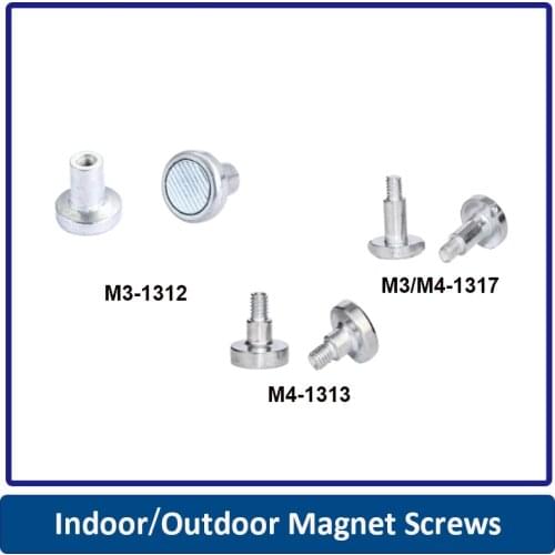 100pcs/bags M3-1312 LED Screen Dispaly semi-outdoor Module fixed magnetic column Screw for P10 module panel