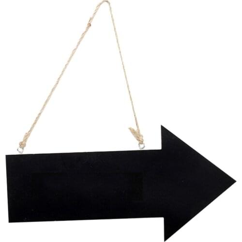 3pcs Wooden Arrow Shaped Hanging Signs Arrow Plate Poster for Bar Pub Cafe Wedding Ceremony Reception Decor