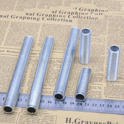 5pcs M10 hollow full dental tube lighting fixture display connecting rod screws boom screw 1.5mm thread 1.5cm-6cm length