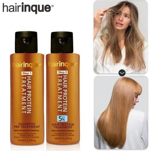 5% Brazilian Keratin with Shampoo for Hair Treatment Professional Hair Straightener Clarifying Shampoo Smooth Hair Products