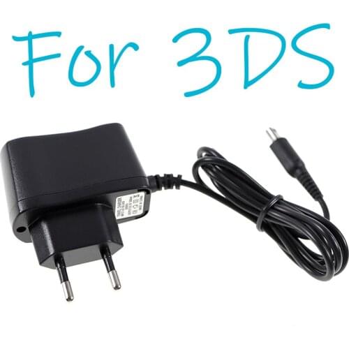 Black EU Plug charger Power Supply Ac adapter for 3DS 3DS XL DSI NDSI XL NDSI LL charger European standard