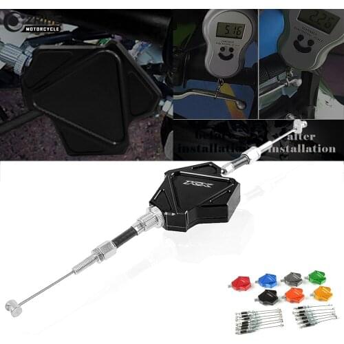 For Kawasaki KX 65 85 125 250 205F 450F KX65 KX85 KX125 KX250 KX250F KX450F CNC Stunt Pull Cable System Clutch Easy System