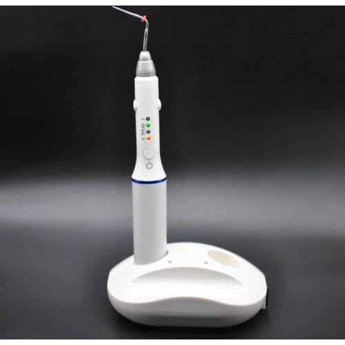 Double Charging Hot Melt Filling System Dental Cordless Teether Percha Obturation System Endo Heater with 4 tips