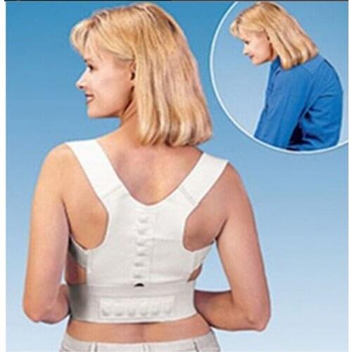 Shapers Posture Corrector Support Magnetic Back Shoulder Brace Belt For Men Women Hot