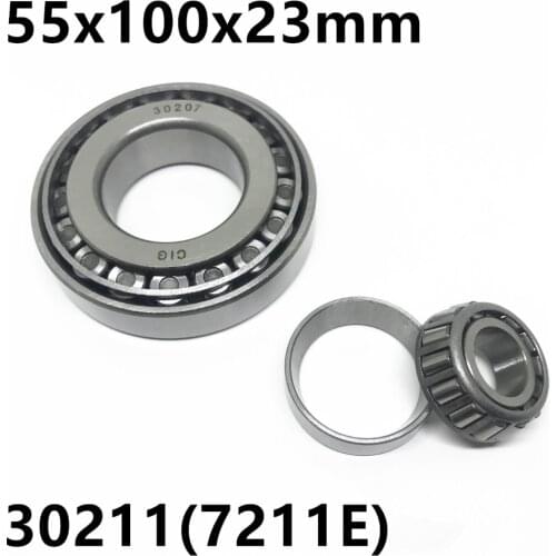 Taper Roller bearing 30211 7211E 55x100x23 mm High quality