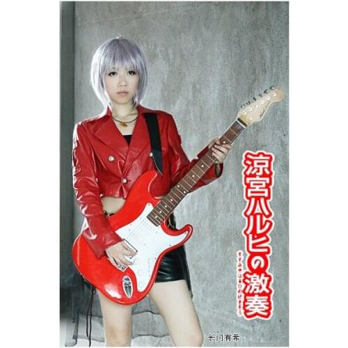 Suzumiya Haruhi no Gekisou Haruhi Suzumiya The Extravagance of Haruhi Suzumiya Yuki Nagato Cosplay Costume