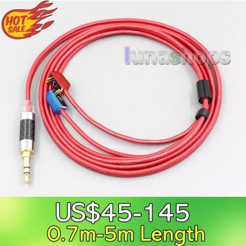 LN006693 4.4mm XLR 2.5mm 99% Pure PCOCC Earphone Cable For Etymotic ER4B ER4PT ER4S ER6I ER4 2pin