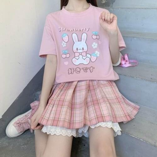 MINGLIUSILI Women's Loose T-Shirts