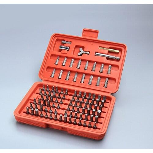 100PCS Screwdriver Set Precision Screwdriver Bits Screwdriver Bit Set Phillips Slotted Torx Hand Tools Parts Kit