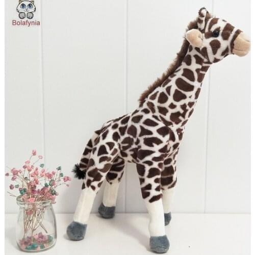BOLAFYNIA New giraffe deer Baby Kid Plush Toy for Christmas Birthday Gift Children Plush Stuffed Toys