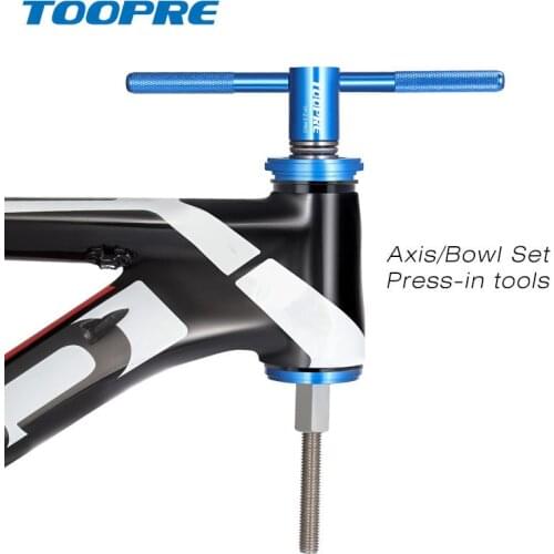 TOOPRE Mountain Bike Professional Headset Press-in Tool BB Central Shaft Installation Press-in Wrist Set Tool Bike Accessories