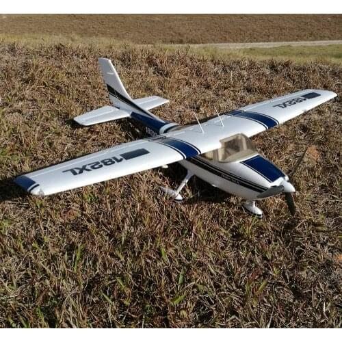 RC Plane toy Cessna 182 1410mm wingspan 6ch with Flaps Led Light EPO KIT Airframe only without electronics)
