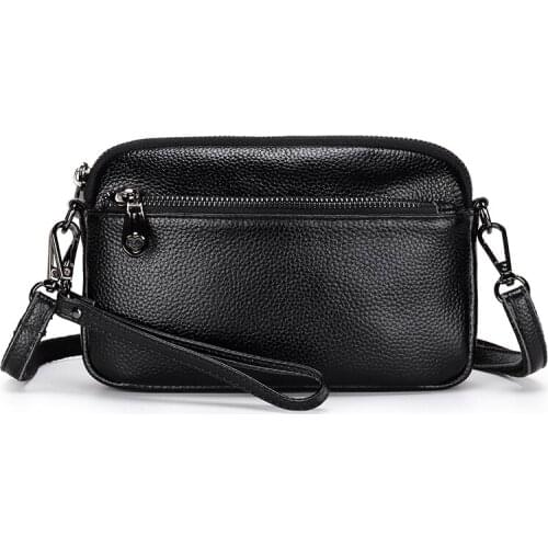 Ladies Cosmetic Match Shoulder Bags Leather Wrist Wallet Casual Mobile Phone Satchels Elegant Fashion Messenger Crossbody Clutch