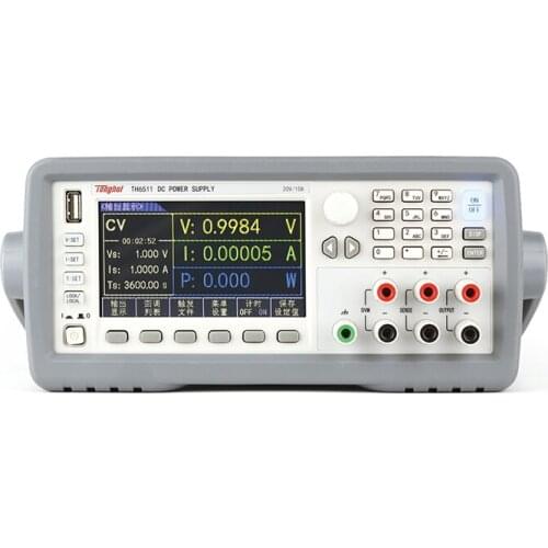 TH6511 20V/10A/200W DC Power Supply Single Channel Linear Programmable