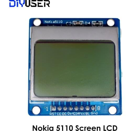 C81 1pcs/lot New Module White backlight 84*48 84x84 LCD adapter PCB for Nokia 5110