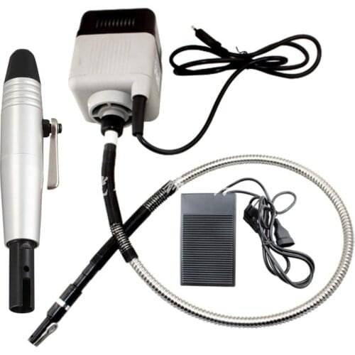 Flexshaft machine dental polishing motor flexible shaft polisher watch engraving burnishing grinding dremel rotary tool kit T30