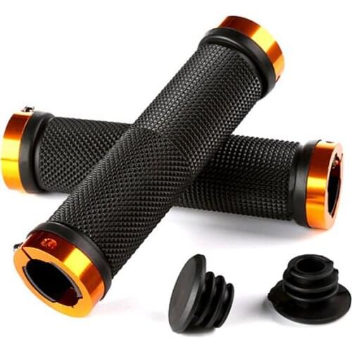 Cycling Mountain Bike Bicycle Grips Handlebar Handle Bar Grips End LOCK-ON Bike Grips Bicycle Accesorries
