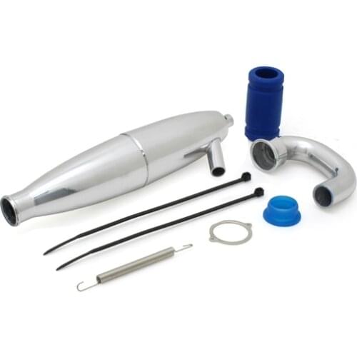 1/8 SCALE RC NITRO BUGGY TRUCK ON ROAD CARS SIDE TUNED PIPE EXHAUST SET FOR HPI KYOSHO REDCAT HSP LOSI