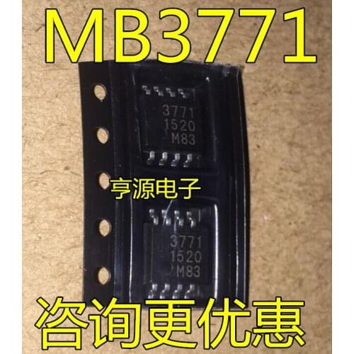 10PCS MB3771PF SOP8 MB3771 MCU