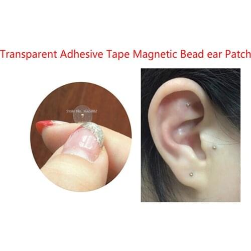 100pcs/pack Magnetic bead ear press stickers acupuncture Magnetic therapy ear acupoints Paste dieting slimming body