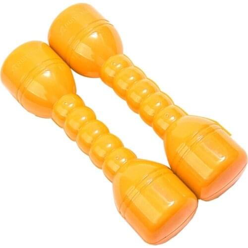 2 Pcs Children Fitness Weights Hand Dumbbells Home Gym Exercise Barbell Kids Exercise Fitness Sport Toys Hand Weights