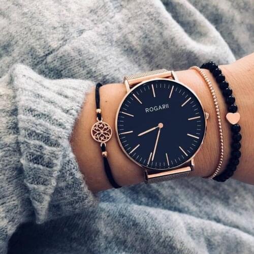 3 Pcs/set Bohemian Hollow Heart Beads Bracelet Sets for Women Weave Rope Chain Bracelets Stone Jewelry Gifts