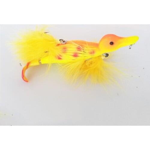 5Pcs 105mm 29g Top Water Duck baits Frog Floating bass Fishing hard lures wholesale Fishing Gear