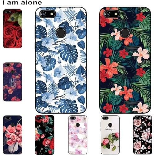 Cartoon Printed Mobile Phone Cases For Lenovo A5 2018 5.45 inch Soft Silicon TPU Bags Cellphone Cover DIY Customized Shell
