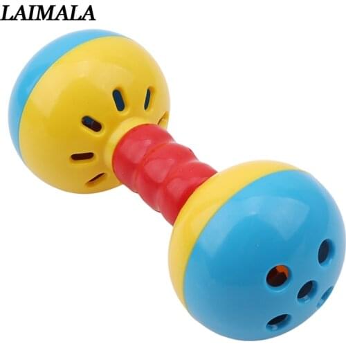Baby Kid Toy Rattle Bells Shaking Dumbells Early Development Toys Early Childhood Educational Toys