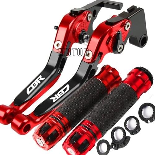 FOR Honda CBR 600 F4i CBR1000RR CBR 250 150 600 929 954 RR CBR 650F 600RR 1100XX 125R Adjustable Brake Clutch Lever Handle Grips