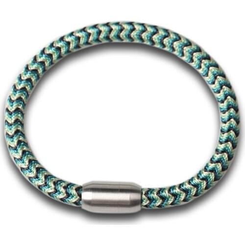 Mama Handmade Bohemia Ethnic Green Weave Woven Women Men Bracelet Bangle Jewelry Gift For Him