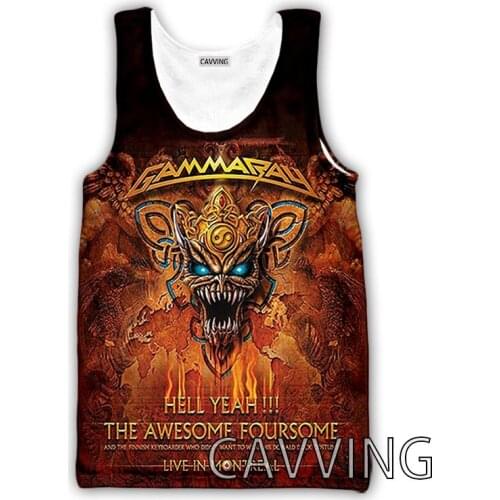 CAVVING 3D Printed Gamma Ray Rock Tank Tops Harajuku Vest Summer Undershirt Shirts Streetwear for Men/women V02
