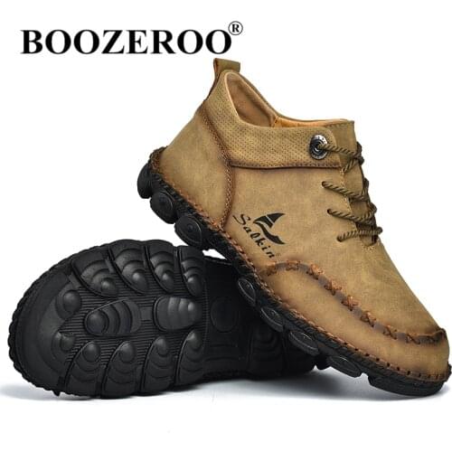 2021 New Comfortable Casual Leather Shoes Men Soft Leather Loafers Hot Sale Moccasins Shoes