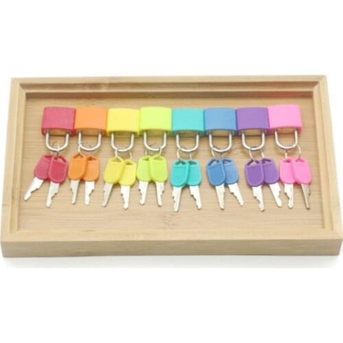 Colorful Montessori Locks Keys Set Children Early Learning Educational Preschool Sensory Toys Kit