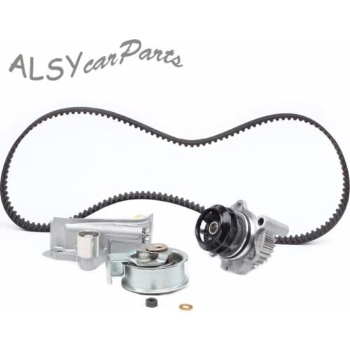 YMM OEM 4Pcs 530018130 Belt Tensioner Water Pump Kit For Audi A4 A6 VW Passat Skoda Seat 1.8L 2.0L 06B109477A 94777 06A121012