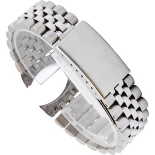 316L Solid Stainless Steel Watch Strap 20mm Watchbands Replacement Strap For Rolex Submariner GMT Oyster Style
