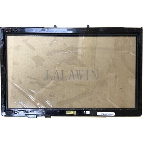 For Asus VivoBook N550JV N550 Q550L N550JK N550JX 13N0-PXA0111 JA-DA5357SA Touch Screen Digitizer Glass Panel with Frame Bezel